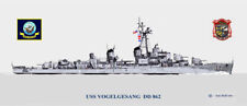 USS Vogelgesang DD-862 in 60s Print US Navy picture