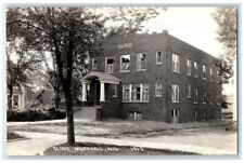 c1930's Health Clinic Building View Whitehall Wisconsin WI RPPC Photo Postcard picture