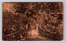 Berkeley CA-California University Of California, Bridge, Steps, Vintage Postcard picture