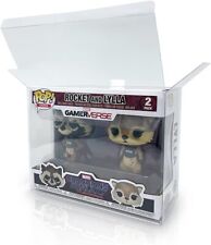 Lot 4 Pop Protector For 2-Pack Funko POP Figures picture