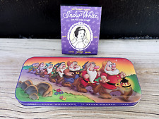 Disney Snow White and The Seven Dwarfs FOSSIL Wrist Watch 1993 LE 3000 NOS picture