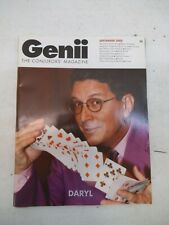GENII THE CONJURORS MAGAZINE SEPTEMBER 2005 DARYL MAGICANA MAGIC MAGICIAN picture