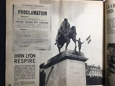 1945 Liberation of Lyon Resistance Occupation Villeurbanne Maximieux Rhône picture