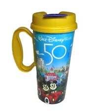 Walt Disney World 50th Anniversary Resort Plastic Refillable Cup Travel Mug picture