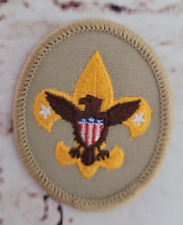 BSA Boy Scouts, Tenderfoot Rank Oval Patch, New picture