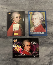 2023 Pieces Of The Past Wolfgang Amadeus Mozart Relic, Blue, and Colorways picture