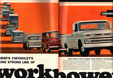 1964 for 1965 CHEVY TRUCKS Print Ad 
