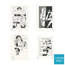 New Togashi Yoshihiro Exhibition YuYu Hakusho  Manga Manuscript Print set of 4 picture