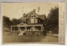 1907 RPPC Residence Home Mansion, Unknown Location, New York NY Vintage Postcard picture