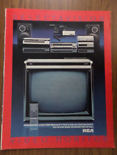 1982 RCA Selectavision Video Monitor Ad picture