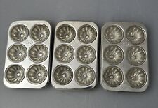 Vintage Tala 6 Mini Tart Muffin Baking Pan Molds Lot of 3 Made in England picture