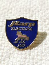 Rare 2007 Harp Elections Pin Pinback lapel picture