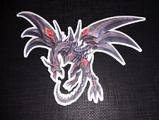 Yugioh Red-Eyes Darkness Dragon Glossy Sticker Anime Waterproof picture