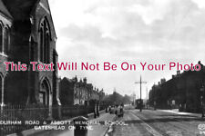 DU 1937 - Durham Road & Abbott Memorial School, Gateshead On Tyne c1912 picture