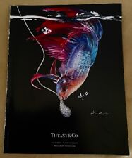 Tiffany & Co. Peretti 2004 diamond jewelry vintage advertising graphic art fish picture