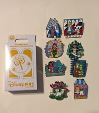 Disney It's A Small World Mystery Box Complete 8 Pin Collection Ariel Lilo Pumba picture