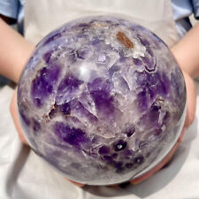 Natural Dream Amethyst Quartz Sphere Crystal Reiki Healing 5880g picture