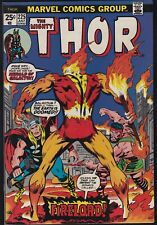 Marvel Comics THE MIGHTY THOR #225 First Appearance of Firelord 1974 VF picture