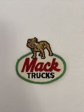 Mack Trucks Bulldog Truck Trucking Iron-On Embroidered Patch Green picture