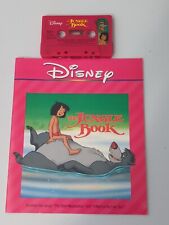 Vintage Disney 1990 The Jungle  Book Read-Along Cassette Tape & Storybook  picture