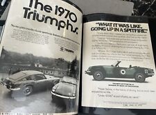 Triumph Spitfire Huge Ad/Magazine Article Collection 60's - 70's -  picture