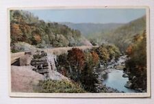 Boston & Albany RR - Vtg Postcard Stone Arch Westfield River Middlefield Mass. picture