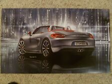 Porsche Boxster S Roadster Showroom Advertising Poster - RARE Awesome Frameable picture