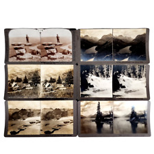 Underwood View Stereo View 6 Cards 5 of Glacier Park 1 Lookout Mtn Chattanooga picture