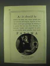 1926 Fatima Cigarettes Ad - As It Should Be picture