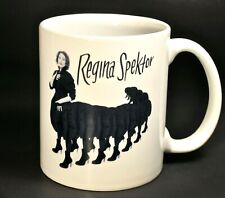 Regina Spektor Coffee Mug Cup Russian American Singer Songwriter Blue & White picture