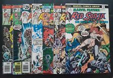 Marvel MARVEL FEATURE RED SONJA 1 - 7 (1975) VF/VF+ to VF+/NM- Frank Thorne Art picture