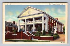Salem OH-Ohio, Elks Temple, Antique Vintage Souvenir Postcard picture