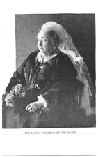 (7605 ) Old RPPC  The Latest Portrait of Queen Victoria  ( Odd Card ) picture