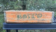 Rare vintage BOTL'O-GRAPETTE BOTTLING- NEW ALBANY, MISSISSIPPI soda bottle crate picture