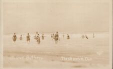 Surf Bathing c. 1920s Neskowin Oregon RPPC Postcard DOPS UNP picture