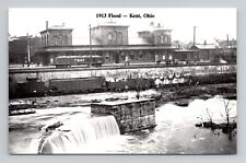 Postcard 1913 Flood in Kent Ohio, Vintage K13 picture