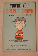 YOU'RE YOU, CHARLIE BROWN 1968 PEANUTS SNOOPY PAPERBACK  SCHULZ HOLT 1ST EDITION picture