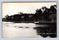 Sioux Falls SD-South Dakota, Cowell's Lake, Antique, Vintage Postcard picture