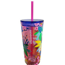 Starbucks Tumbler Siren Logo Women's Pink 18oz Floral 2023 NWT Collectible Cup picture