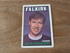 Alex Ferguson - A&BC Scottish Football Card Blue Back 1972 - No 75 - Falkirk picture