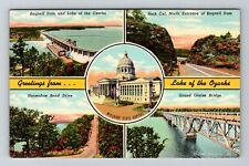 Lake of the Ozarks MO-Missouri, General Greetings, State Sites, Vintage Postcard picture