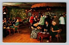 Brookdale CA-California, Brookdale Lodge, Burl Room Lounge Vintage Postcard picture