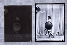 Isadora Duncan Photograph Glass Plate Negative and Silver Print Raymond Duncan picture