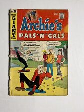Archie’s Pals ‘N’ Gals #36 (1966) 3.0 GD Silver Age Comic Book Skateboard Cover picture