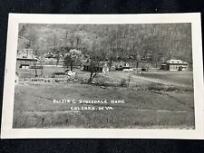 Antique COLCORD WEST VIRGINIA Postcard PATTIE C STOCKDALE HOME Rppc Rare picture