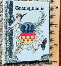 Transylvania Romania Fridge Magnet Coat of Arms Magnet 3.25” high Dracula’s home picture
