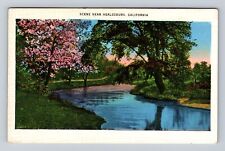 Healdsburg CA- California, Scene Antique, Vintage Souvenir Postcard picture