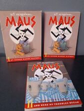 Art Spiegelman MAUS I & II Trade Paperback TPB Box Set Graphic Novel GN 1 & 2 picture