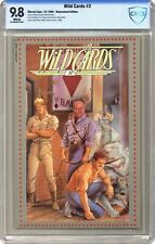Wild Cards #2 CBCS 9.8 Newsstand 1990 22-0BA8B70-097 picture