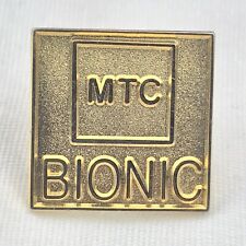 MTC Bionic Gold Tone Vintage Pin picture